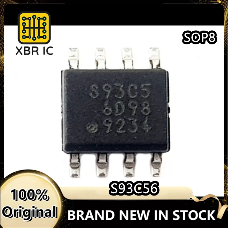 

(20/50 pieces) S93C56 SOP8 automotive memory chip instrument speed control EEPROM data programming chip new genuine spot