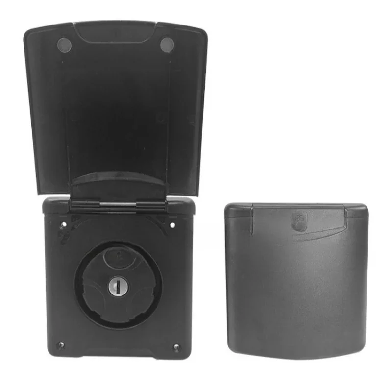 

square water filling port, bed car, water inlet with cover, water filling port with lock, RV modification accessories