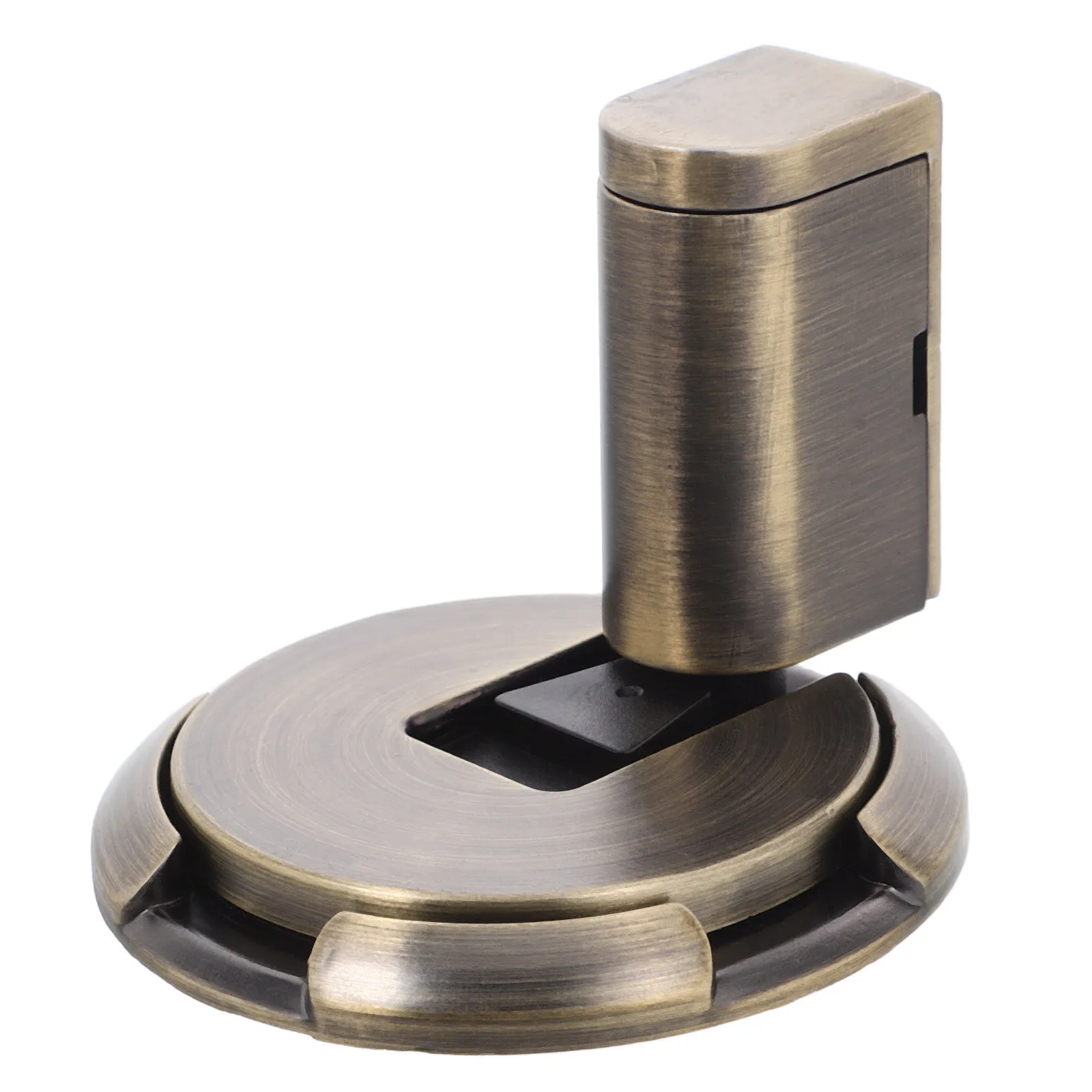 

Heavy Duty Adjustable No Drill Mechanical Door Stopper Windproof Floor Silent Door Holder for Home Office Security Block Wedge