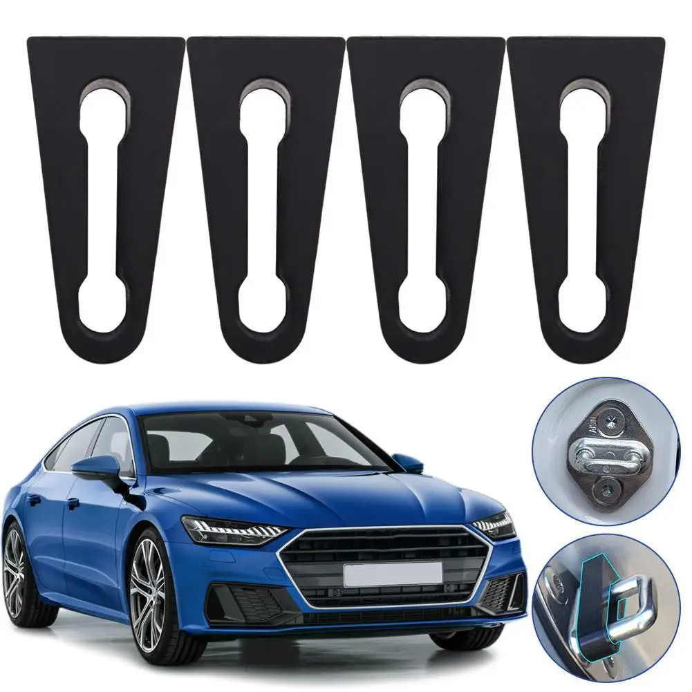 Car Door Shock Absorber Quiet Buffer for Volkswagen/Audi/Skoda Anti-Collision Protection Door Lock Sound Deadener Damper 4PCS