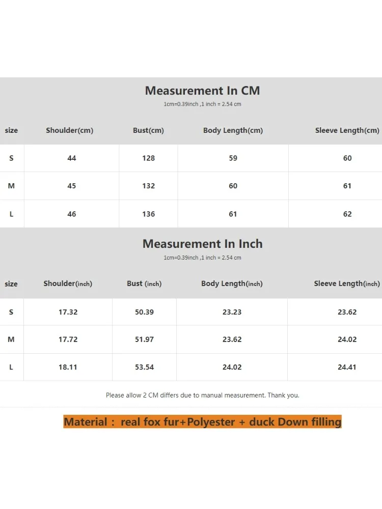 เสื้อโค้ทขนห่านแท้ ปกขนสุนัขจิ้งจอกธรรมชาติ แจ็คเก็ตขนสัตว์หรูหรา แจ็คเก็ตขนสัตว์แท้สำหรับผู้หญิง ไซส์ใหญ่ สไตล์ลำลอง อุ่นสบาย เสื้อพาร์กาขนสัตว์แท้ เสื้อแจ็คเก็ตพัฟเฟอร์