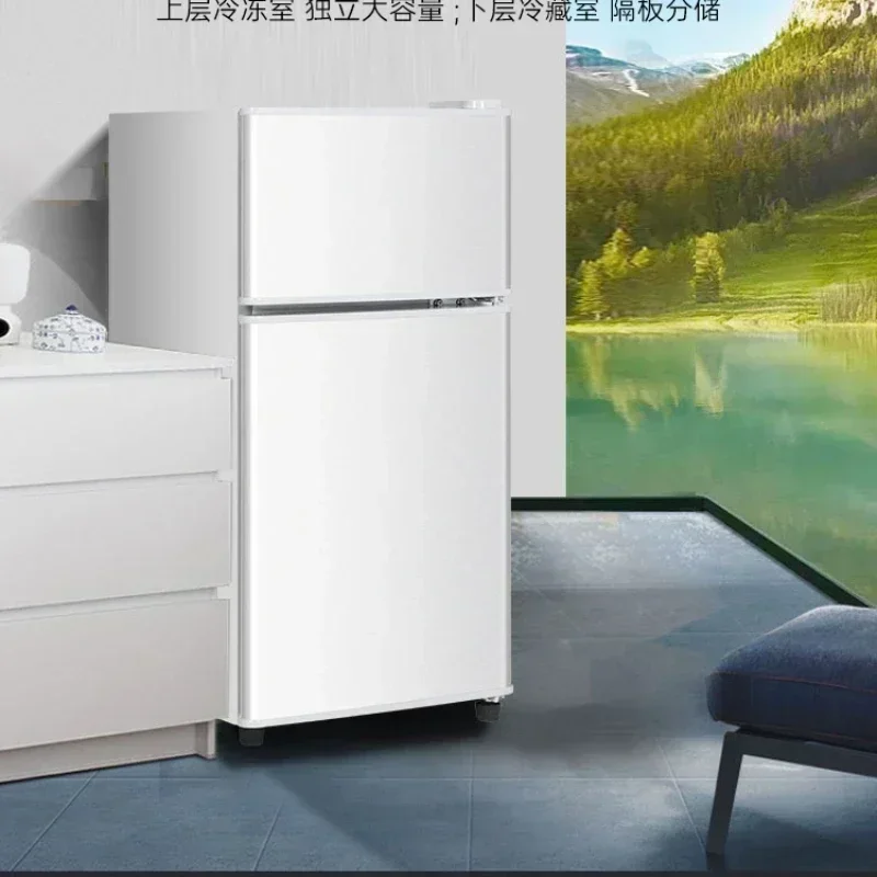 ثلاجة. صغير. جديد. المنزل. عنبر. غرفة تأجير. المجمدة. شخصان. باب مزدوج. #3