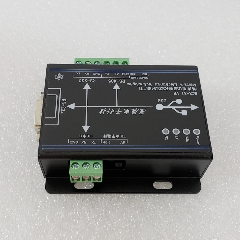 Isolated USB to TTL / RS232 / RS485 Serial Port Isolated Industrial Grade RS-232 Isolated RS-485 Isolated