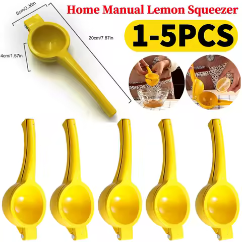 Hand Pressed Orange Fruit Juicer Lemon Squeezer Easy-to-Use Portable Practical Kitchen Tool Max Extraction Lemon Juicer Squeezer