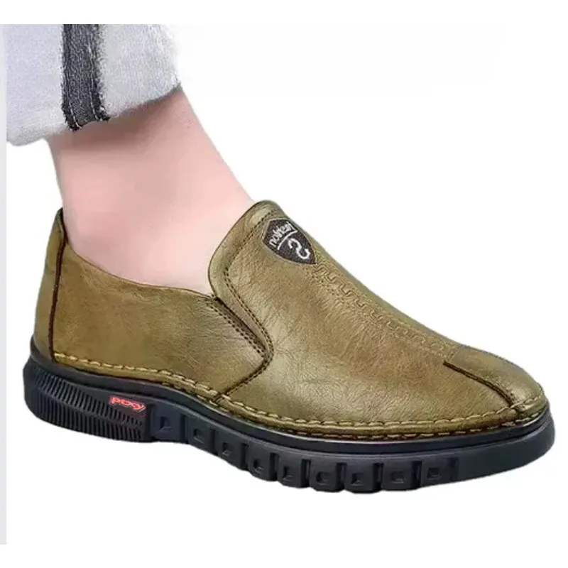 

нескользящая и износостойкая, простая и атмосферная, модная и повседневная, ленивая однопедальная обувь, обувь Doudou, повседневная уличная обувь