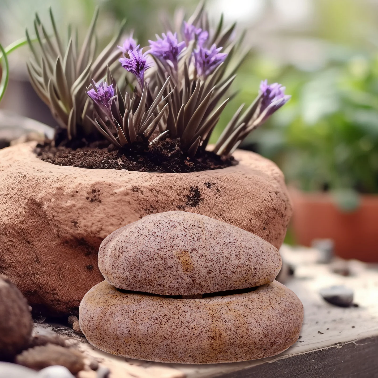 

CANIGHT Hidden Key Box Outdoor Stone Hider for Garden House Exterior Fake Rock