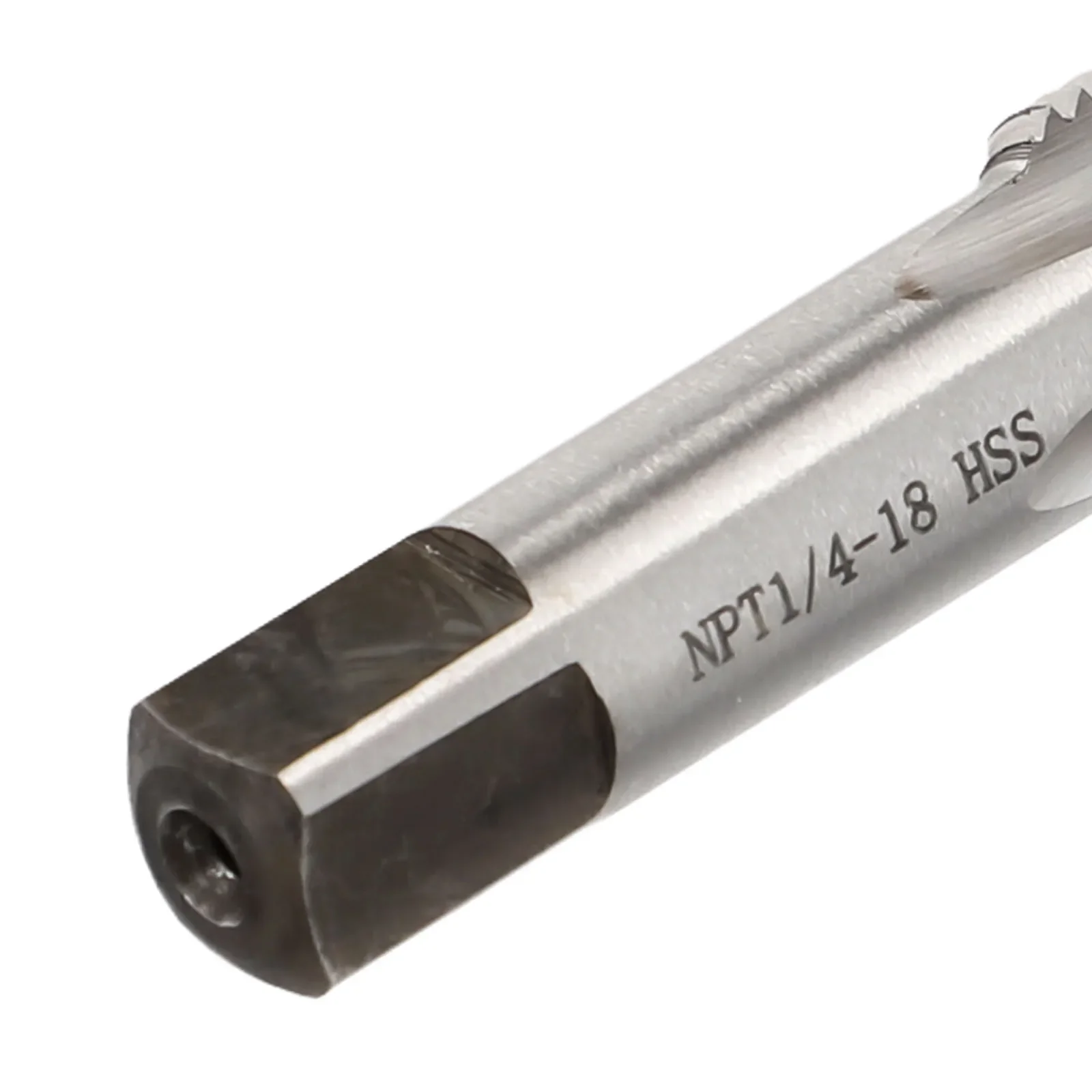 1pc High Speed Steel Screw Threaded Tap Hand Tools 1/4"-18 NPT Taper Pipe Tap