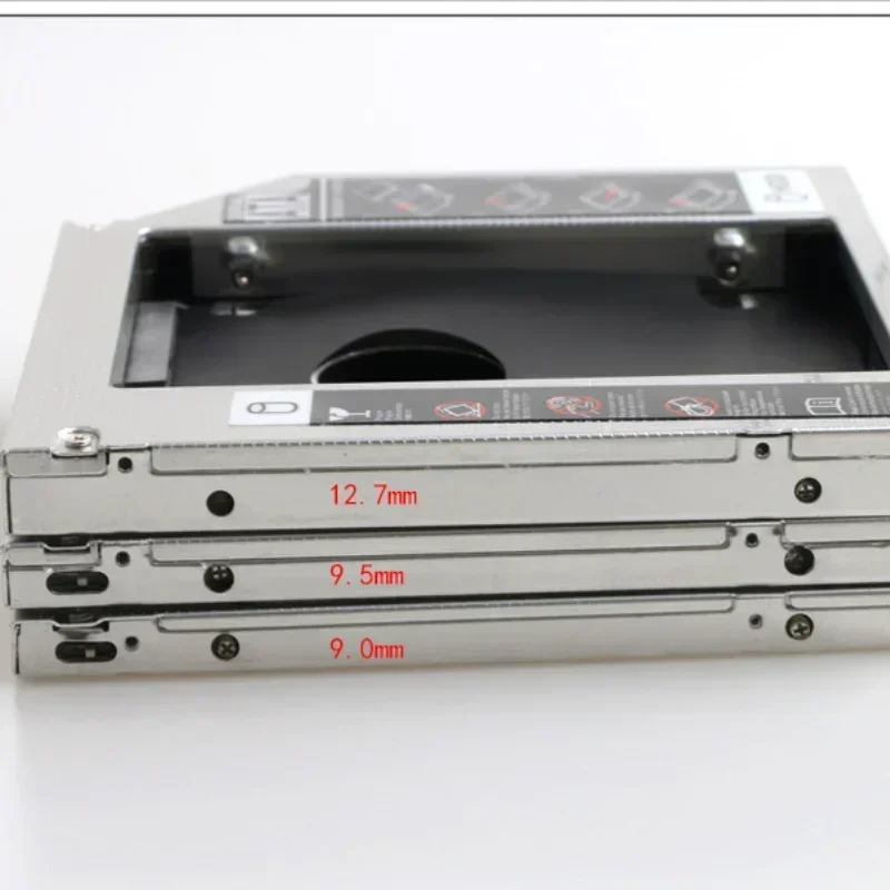 9.5 12.7mm HDD Caddy Aluminum Universa SATA 3.0 2.5