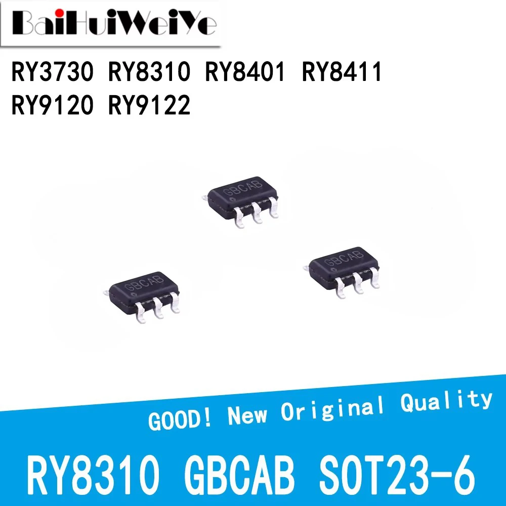 10PCS/LOT RY8310 RY3730 RY8401 RY8411 RY9120 RY9122 SOT23-6 SMD