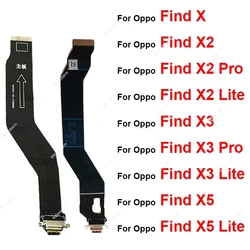 For Oppo Find X X2 X3 X5 Pro X2 X3 X5 Lite X2 X3 Neo USB Charging Dock Flex Cable USB Charger Port Connector Board Flex Ribbon