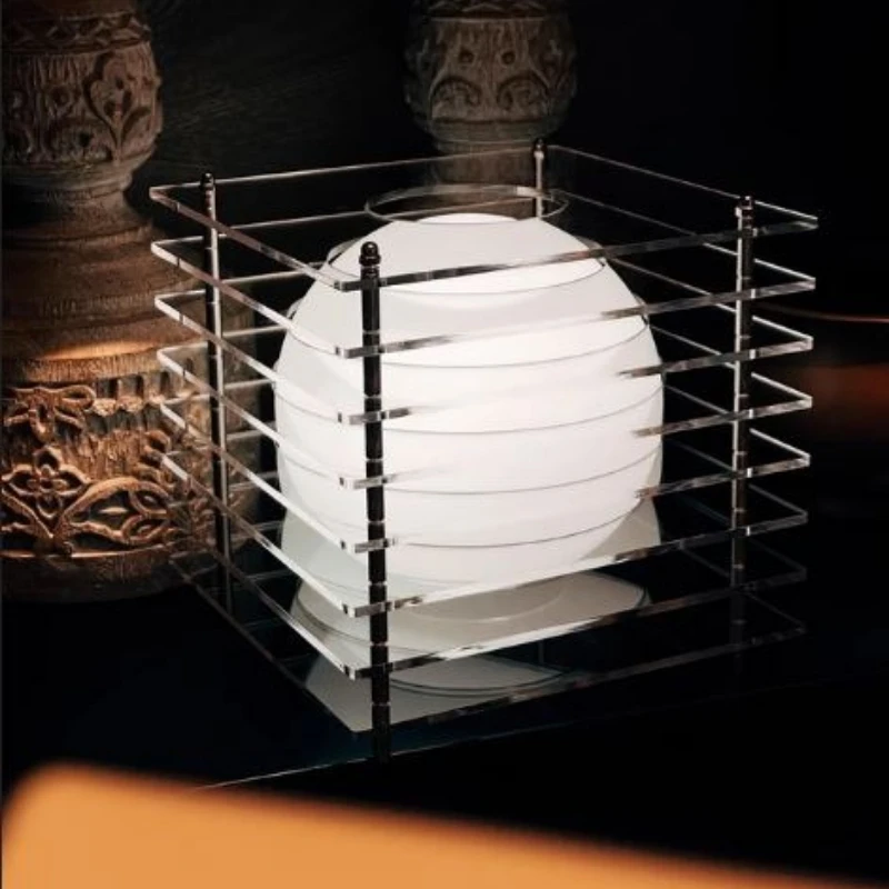 Acrylic Thousand Layer Lamp Moon Lamp Desktop Decoration Suspended Atmosphere Lamp Creative Gift