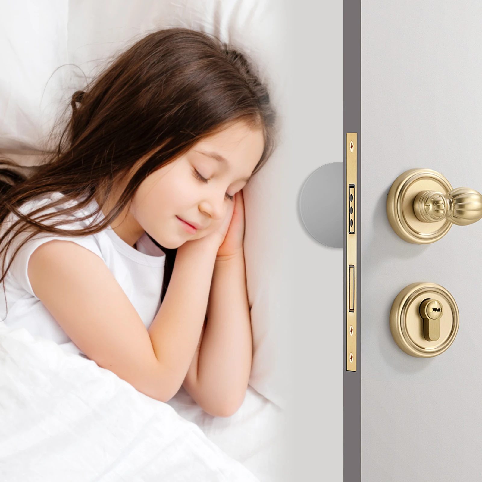 

4Pcs Door Handle Wall Protector Stopper Self Adhesive Silicone Door Knob Buffer Bumpers Anti Slam Noise Reduction