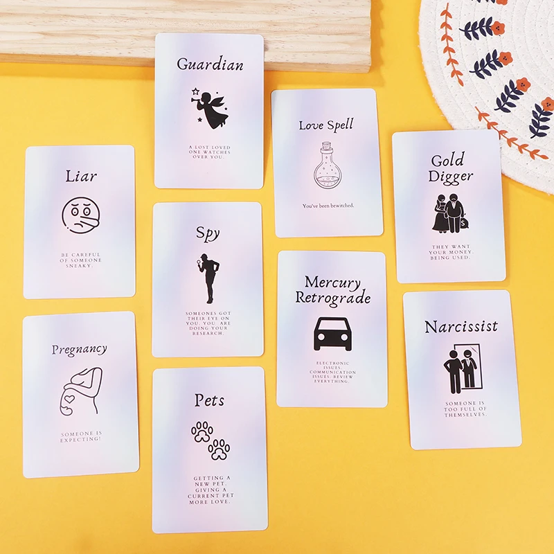 41 Card Deck For Daily Life Clarity English Version -Oracle Cards Cosmic Insights A 10.5*7.5cm Fate Divination Prophecy Card