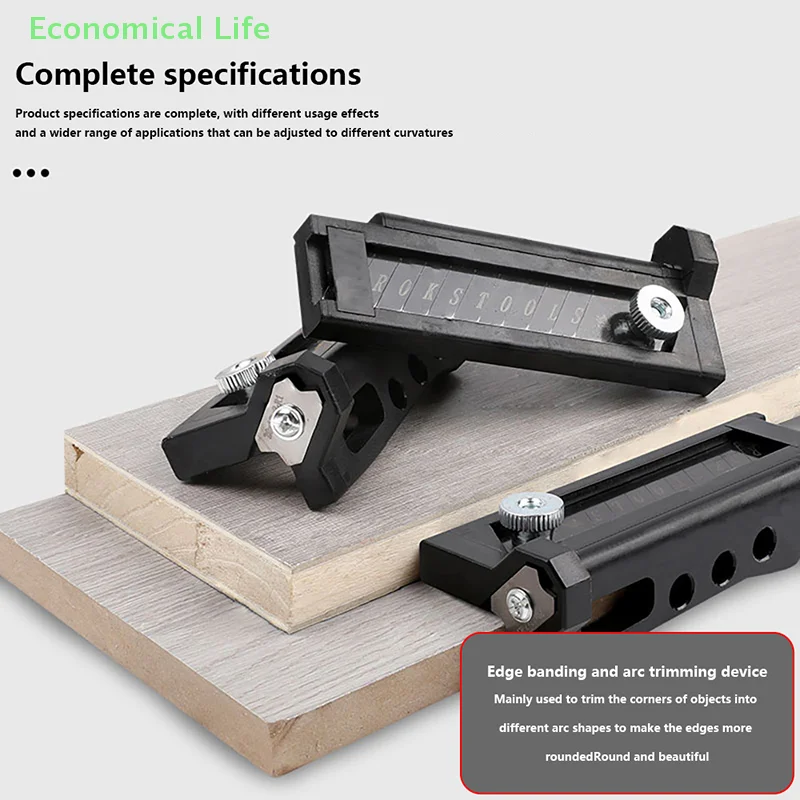 

Woodworking Blade Edge Corner Planer Edge Banding Arc Trimming Manual Planer Wood Chamfering Fillet Scraper Board Deburring Tool