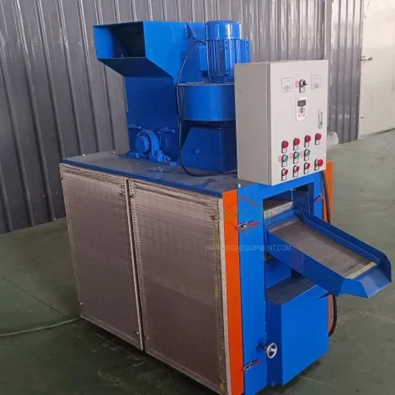 220V Small Size Home Using Scrap Copper Wire Granulator Air Separator Recycling Machine From Alice