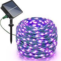 Solar Outdoor Lights Garland Led Outdoor Waterproof String Lights 800 LED100m IP67 Christmas Garden Wedding Decor Fairy Lights