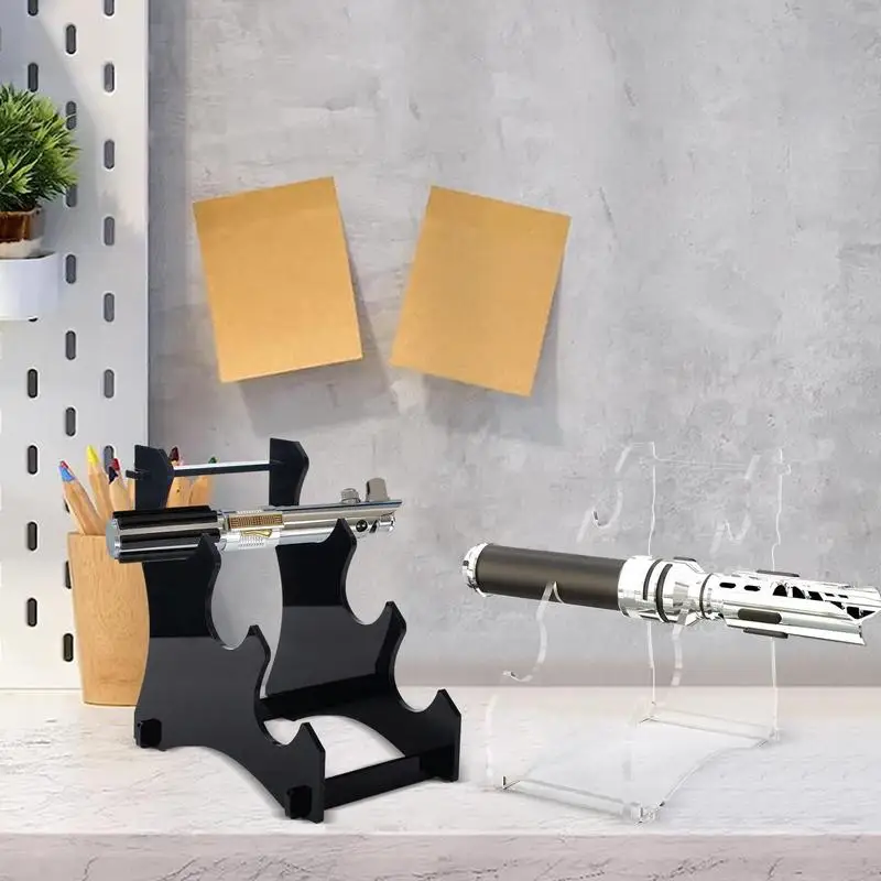 

Multifunctional Display Stand Acrylic Display Rack Lightsaber Shelf