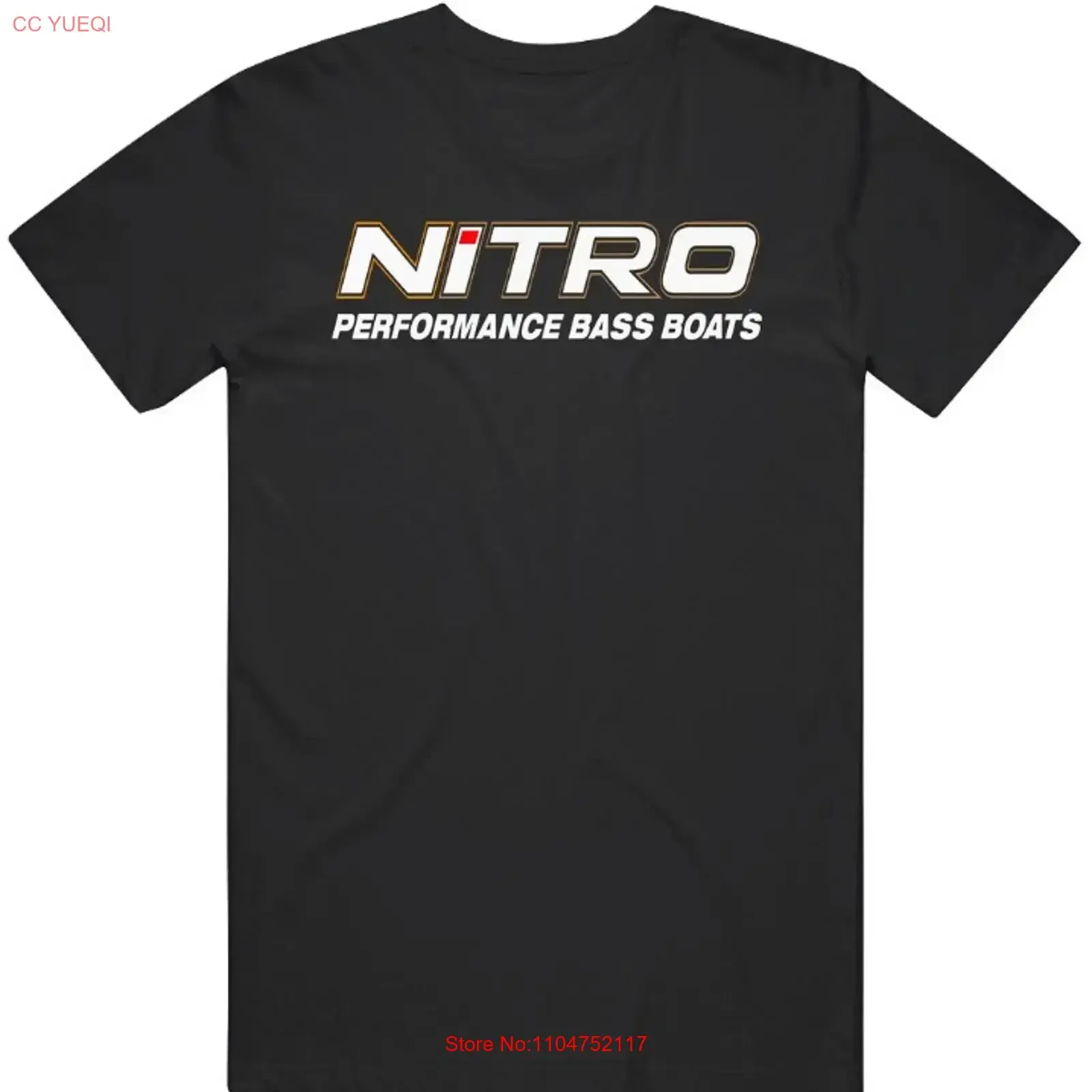 Nitro1 Bass Boats Performance Pro Fishing Logo T Shirt Fullsize S 5Xl vintage Washed Slightly Versatile Stylish fashion graphic