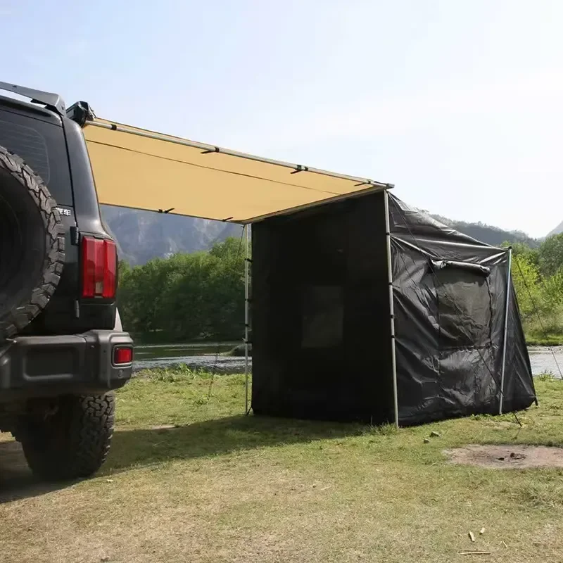 Customized Roof Tent Automatic 420D Oxford Cloth Waterproof Four-season Car Camping Gear for Outdoor Trips