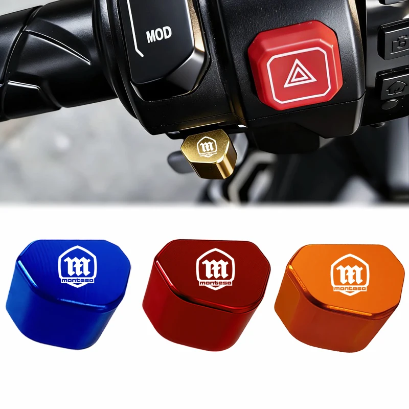 

2026 Mototcycle CNC For Montesa Cota 300RR Impala 175 Brio 80 Sprint 125 Switch Button Turn Signal Switch Key cap Accessories