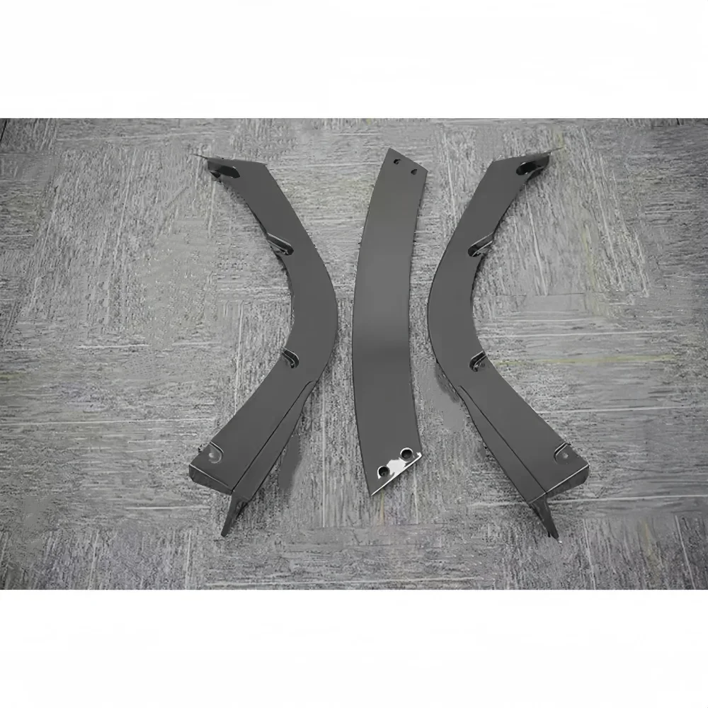 BFA Dry Carbon Fiber Front Lip Diffuser for 296 Body Parts for Upgrade and Modification