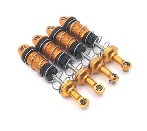 HB 1/10 ZP1001-ZP1007 RC Car Upgrade Metal Front Rear Bumper Shock