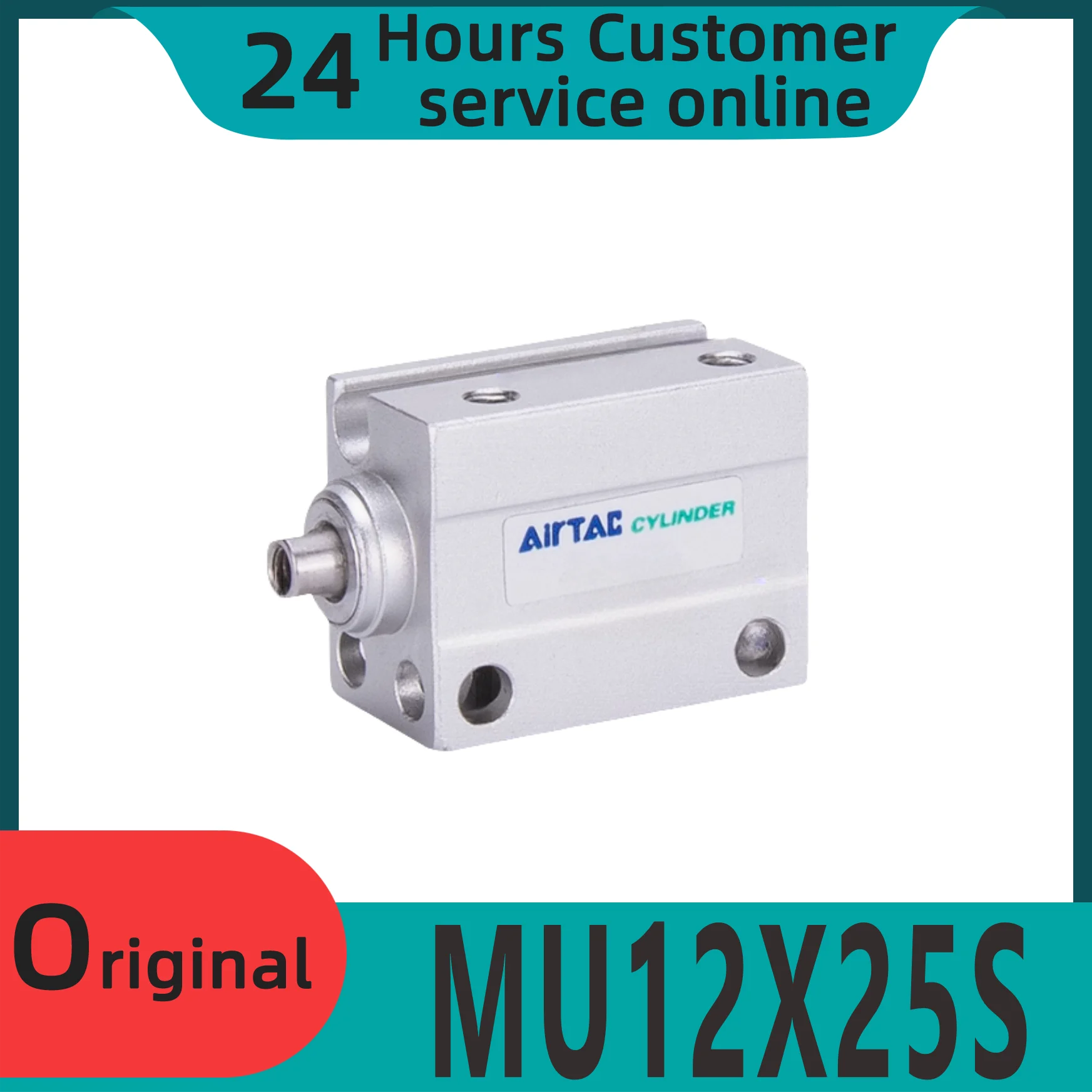 

New original pneumatic small micro free installation cylinder MU12X25S MU12X30S MU12X35S MU12X40S MU12X45S MU12X50S