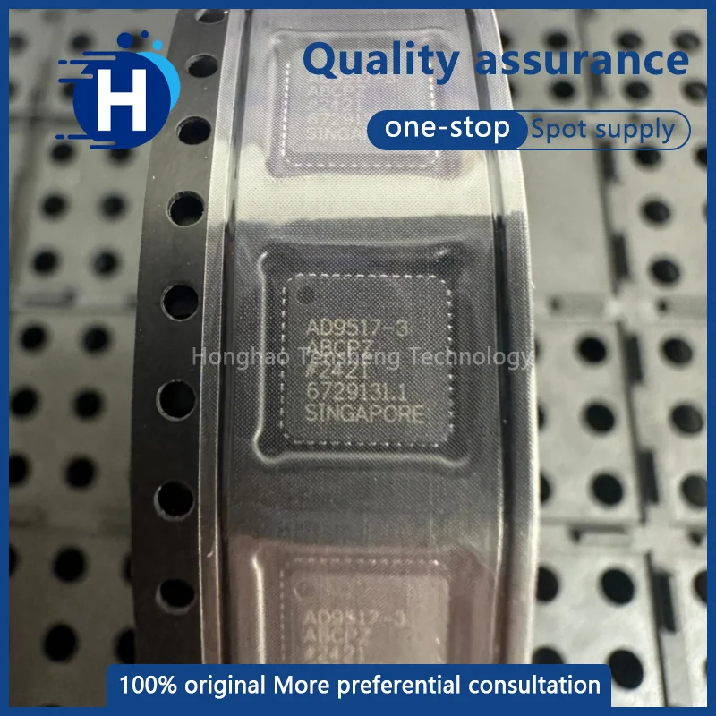 1 piece of high-quality AD9517-3ABCPZ 12-channel output clock generator chip in an LFCSP-48 package