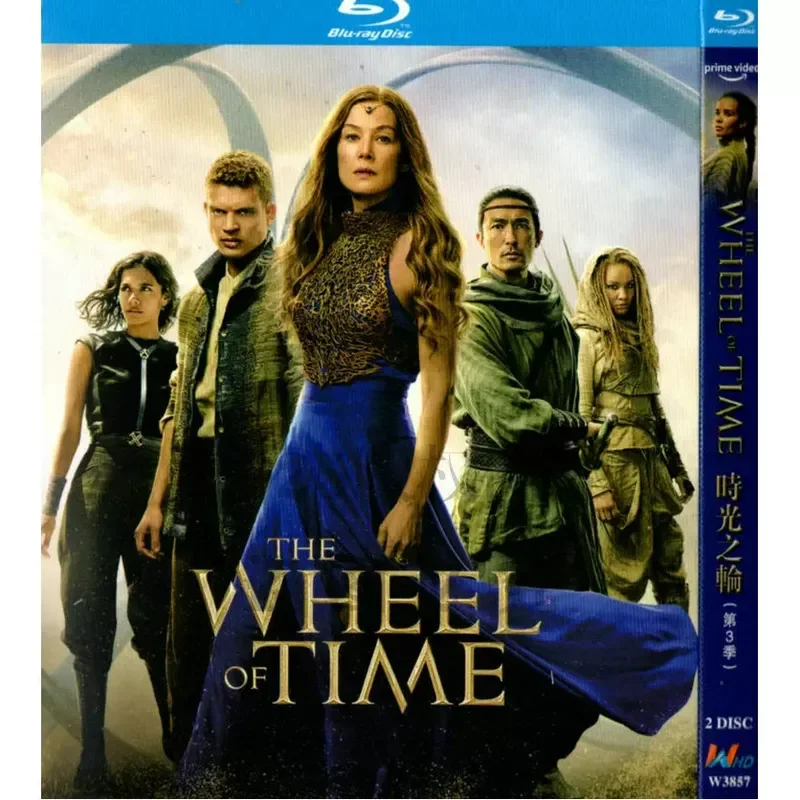 American Fantasy Action Adventure TV Series Wheel of Time Season 3 High Definition BD Blu Ray 2 Discs