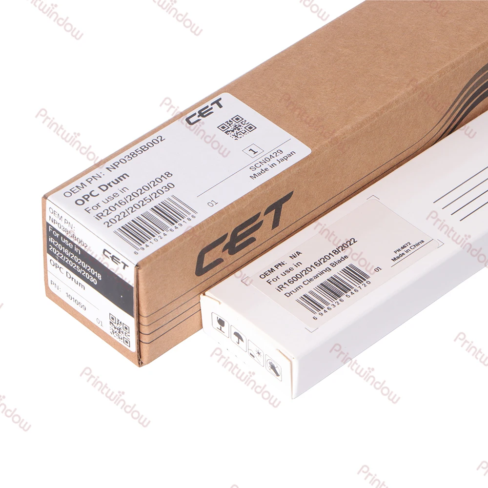 Tambor OPC Premium CET para Canon IR 2016 2020 2018 2022 2025 2030 Lâmina de limpeza de tambor