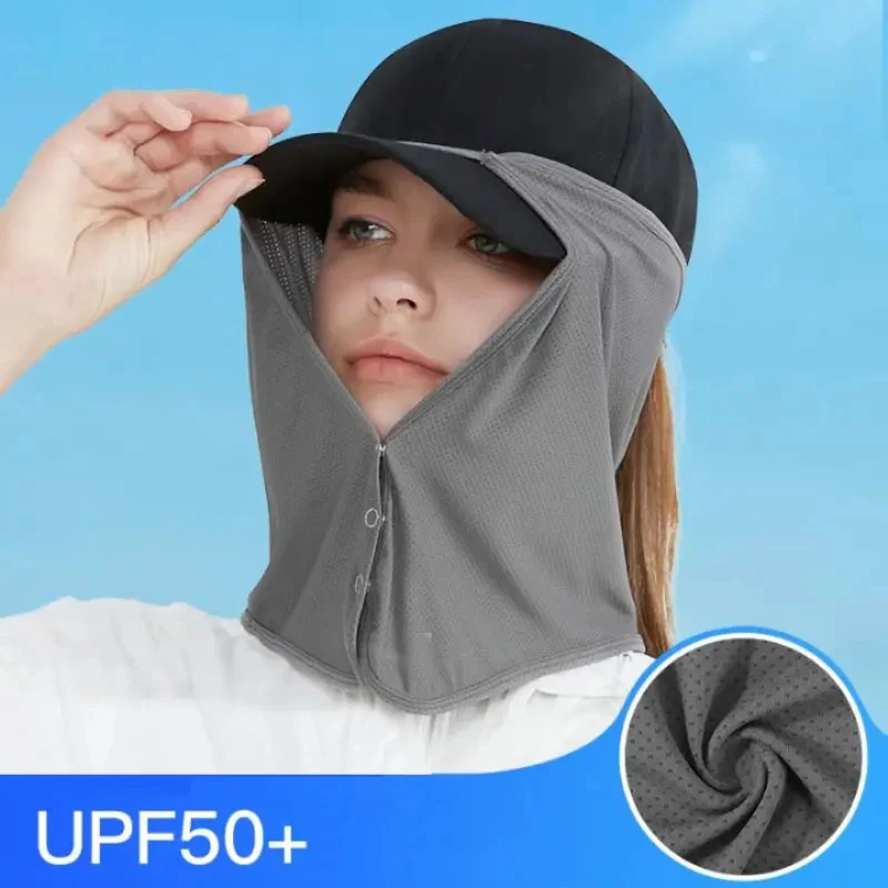 

Quick Dry UV Protection Fishing Hat With Face Neck Sun Visor Lightweight Outdoor Golf Hiking Travel Sun Headwear