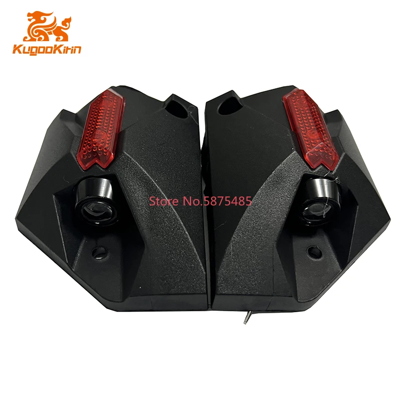 Original Front Turn Signal Lights for KUGOO KuKirin G2 MAX Electric Scooter Parts Left and Right Warning Sidelight Accessories