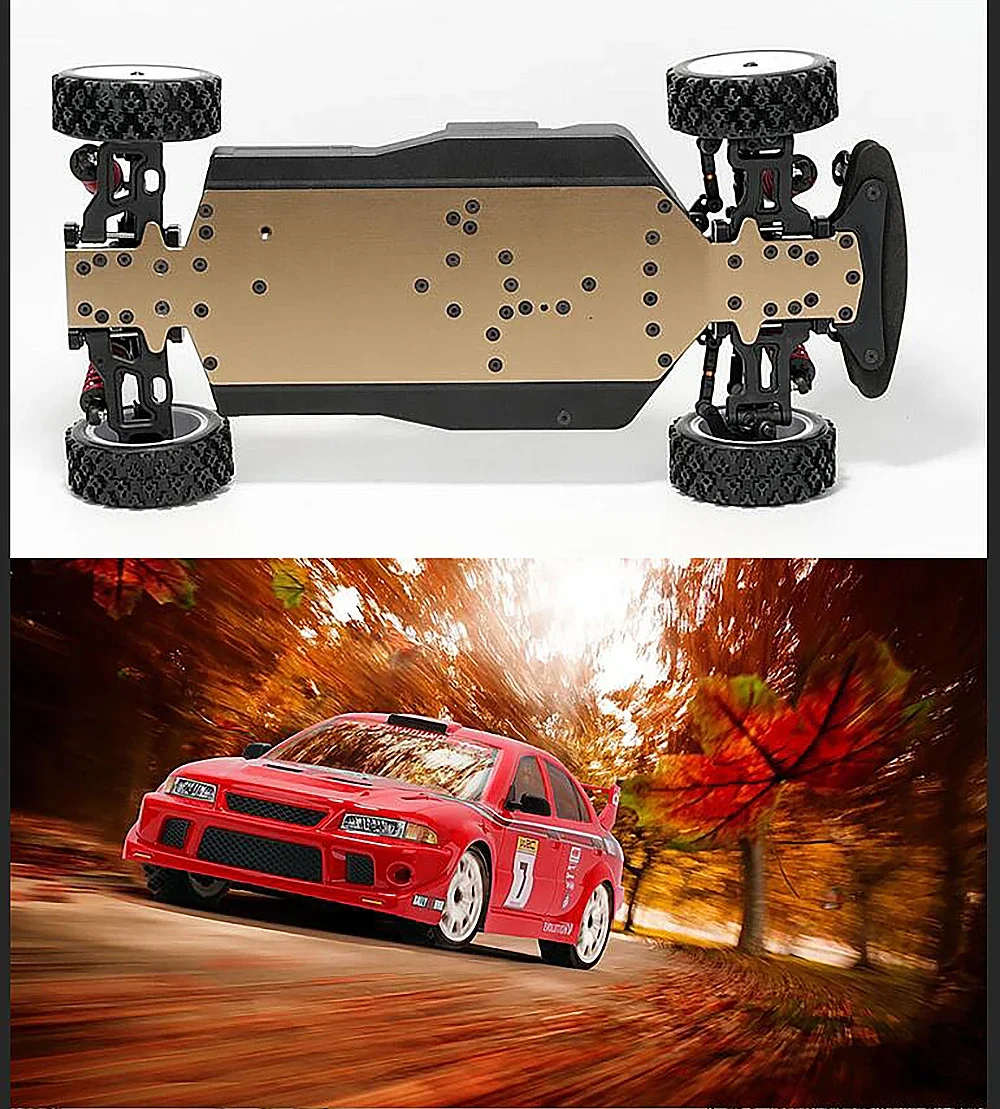 HNR H9804 FOXHOUND Brushless Rally Car 1/10 RC Electric Remote