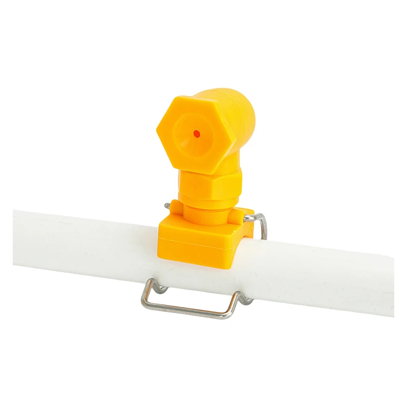 Plastic snap-on corner hollow cone nozzle desulfurization green wash spray tower clip 3/4 inch pipe 1 inch pipe snap-on nozzle view 6