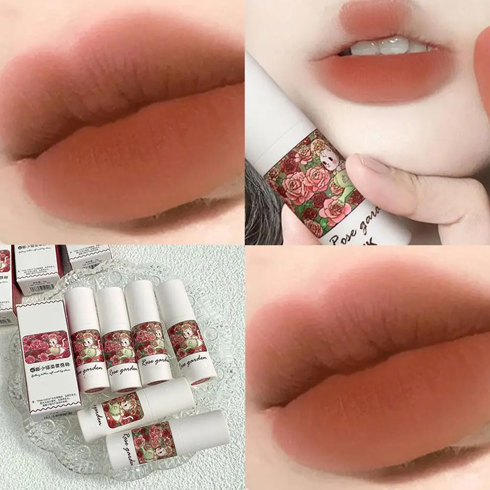 Waterdicht Naakt Rood Roze Lipgloss Make-Up Blijvende Non-Stick Vloeibare Mousse Matte Cosmetische Lip Sexy Cup Modder Koreaanse Vrouwen Lippen U1k9