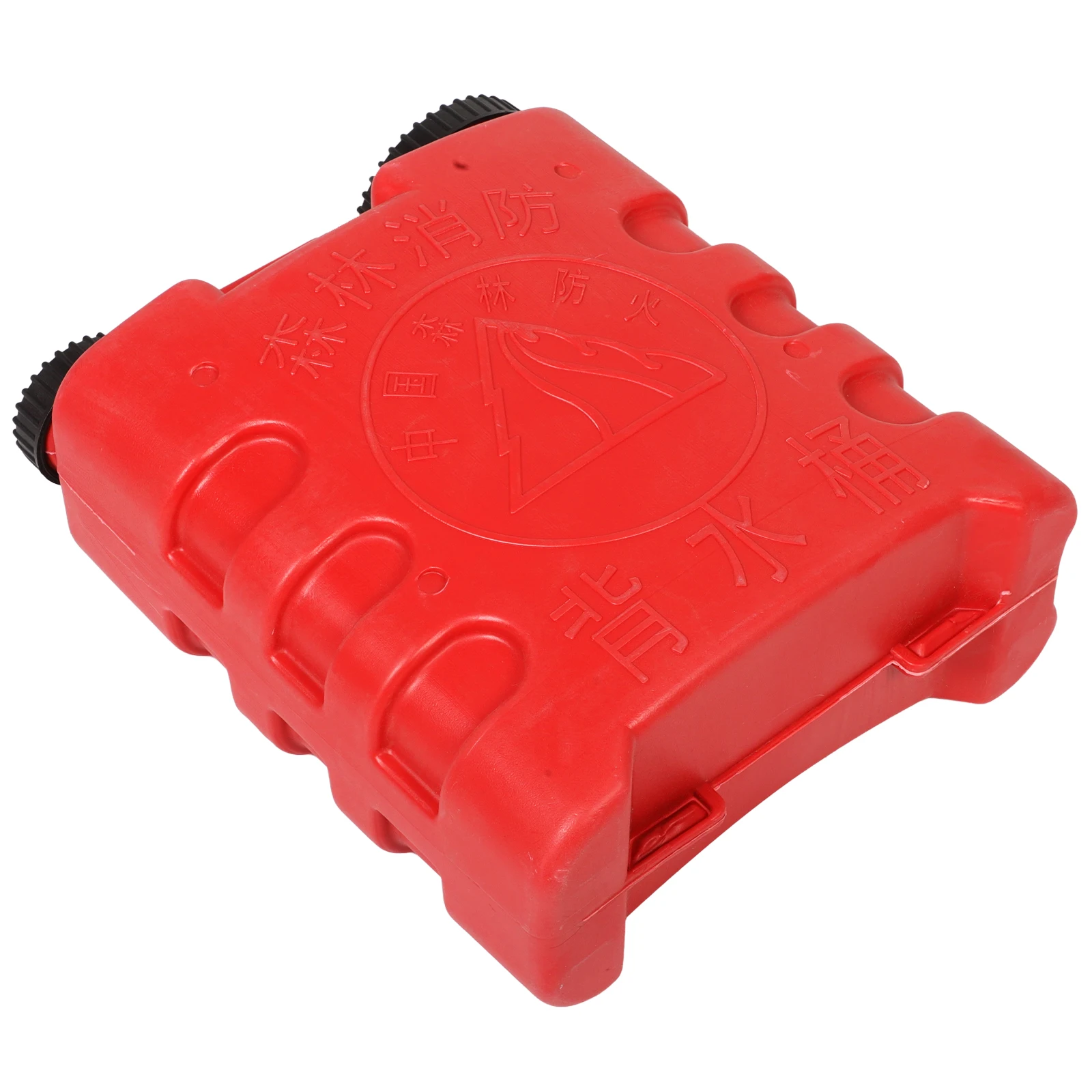 

Portable Fire Fighting Water Tank Bucket Reusable Plastic Pail with Handle Practical Tool Lightweight for Emergency