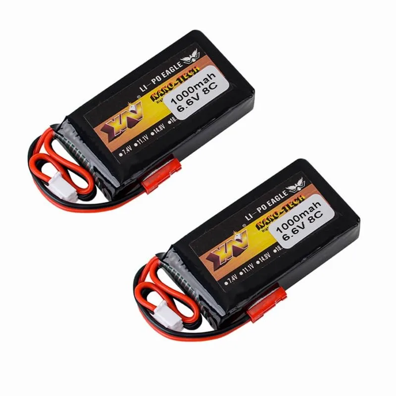 1pcs 6.6V 8C 1000mAh lifepo4 Battery for Receiver MC6A MC6B Futaba 4PX 14SG 4PV 4PLS