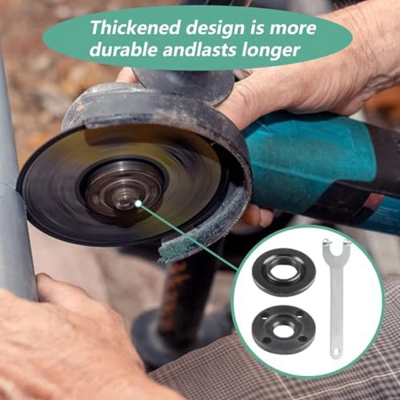 Angle Grinder Nut, 5/8-11 Grinder Flange Angle Metal Locking Nut Durable Easy Install