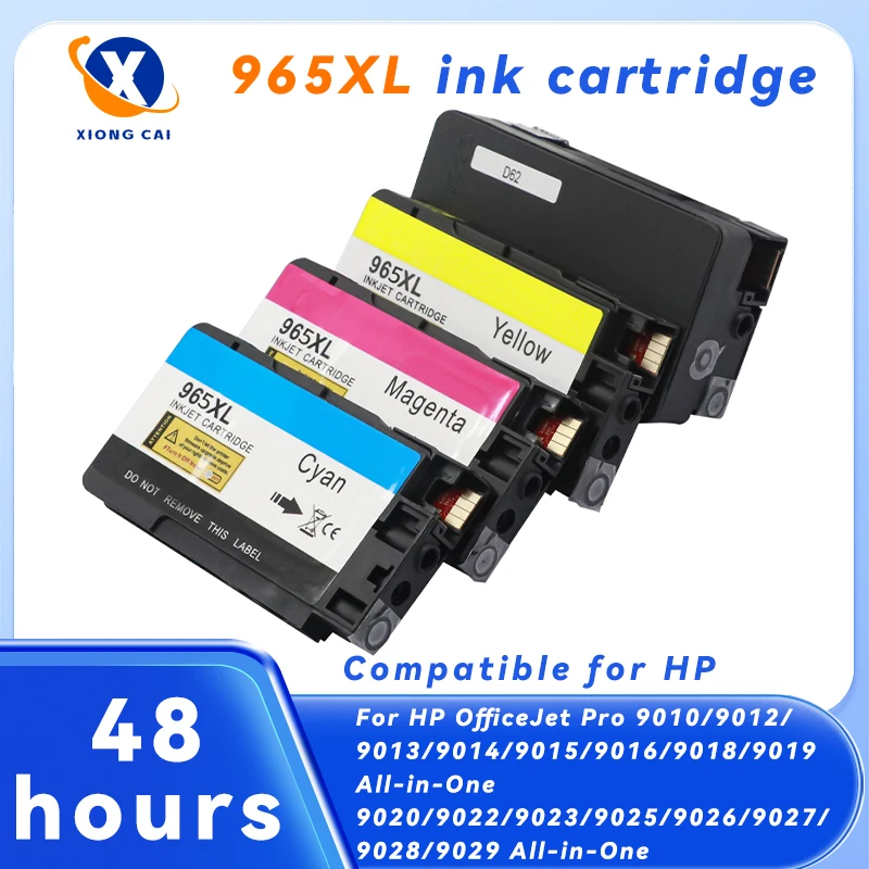 

Набор 1/3/5, совместимый с чернильным картриджем HP 965XL hp965 965, принтером HP OfficeJet Pro 9010 9020 9018 9019 9028 9029