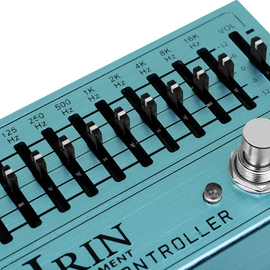 IRIN AN-40 Band Controller EQ Electric Guitar Effect Pedal 10 Band Equalizer Effect +/-12db True Bypass Pedal Guitar Accessories