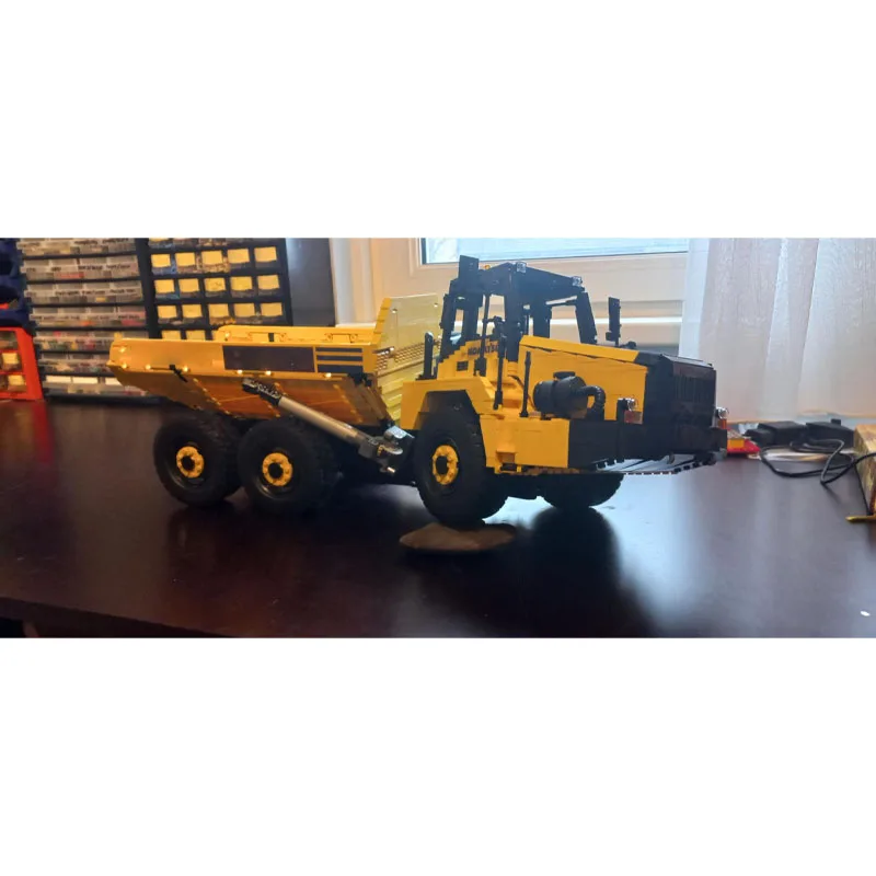

MOC-101337 Транспортные товары, шарнирный самосвал, блок, модель 3509, детали MOC, креативный детский блок на день рождения для мальчиков, игрушка в подарок