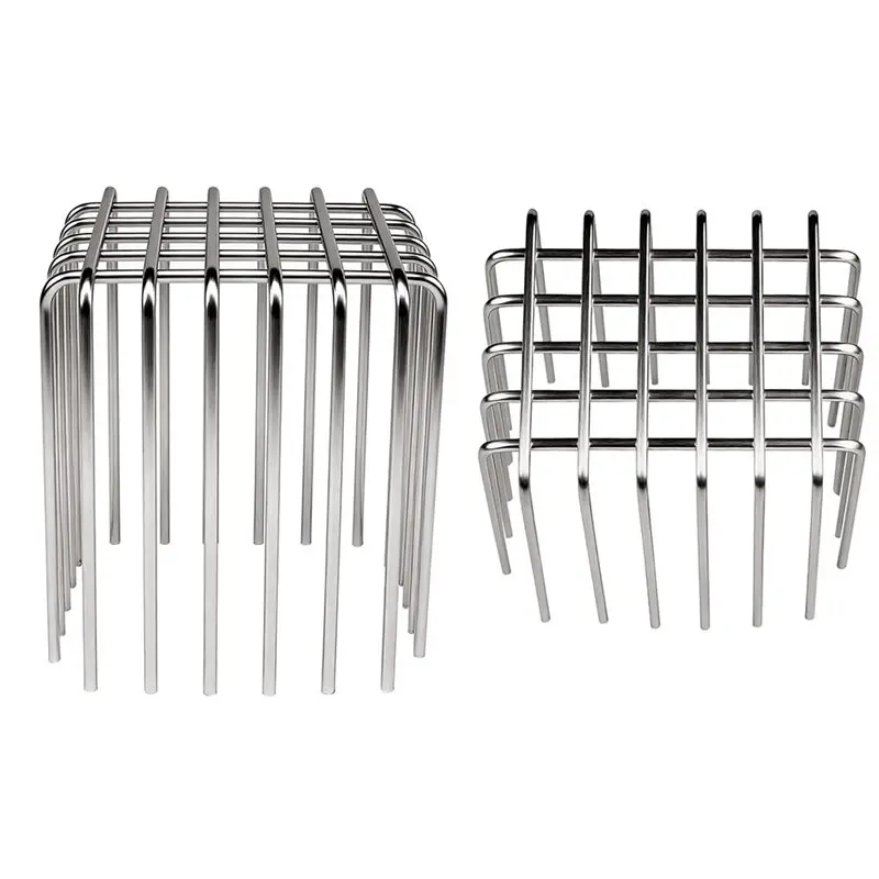 

Защита для водосточных труб ABBO из нержавеющей стали 304 - комплект из 2 штук, регулируемая высота с гибким отверстием для труб 2" x 3"