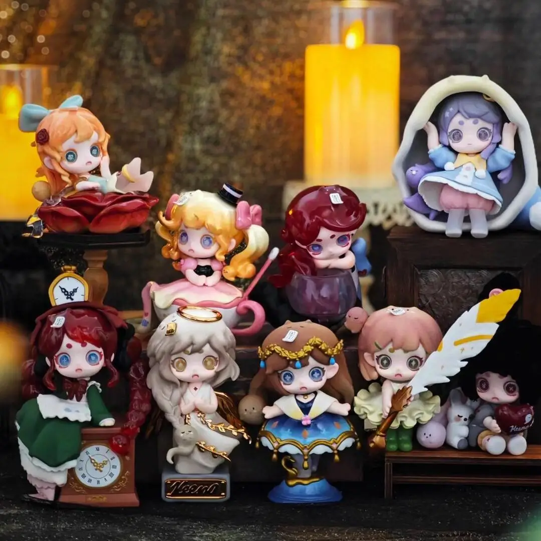 

Genuine Ghost Keeno V2 Mystery Treasure Series Blind Box Cute Action Figure Toy Anime Figure Doll girl birthday Gift Mystery Box