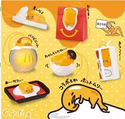 Sanrio Gudetama Genuine Keychain Action Figure Cute Kawaiibag Pendant Toys Anime Figurine Model Kids Creative Gift