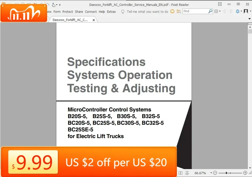 

Вилочный погрузчик TruckEPC Daewoo, полный 7,7 ГБ, схема руководства по обслуживанию PDF, DVD