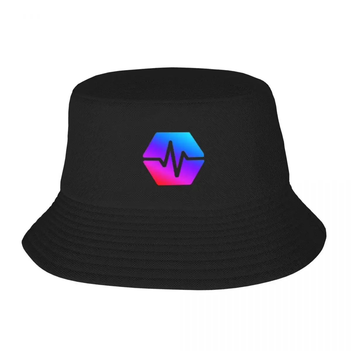 Awesome Hexagonal Cubes Hex Crypto Logo Design Bucket Hat Hat Man For The Sun cute Hats Man Women's