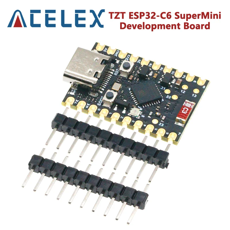 TZT ESP32-C6 SuperMini Development Board Microcontroller Programming Learning Controller Core Board