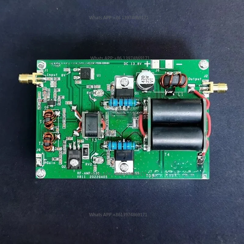Assembled 45W 3-28MHz SSB linear Power Amplifier Board