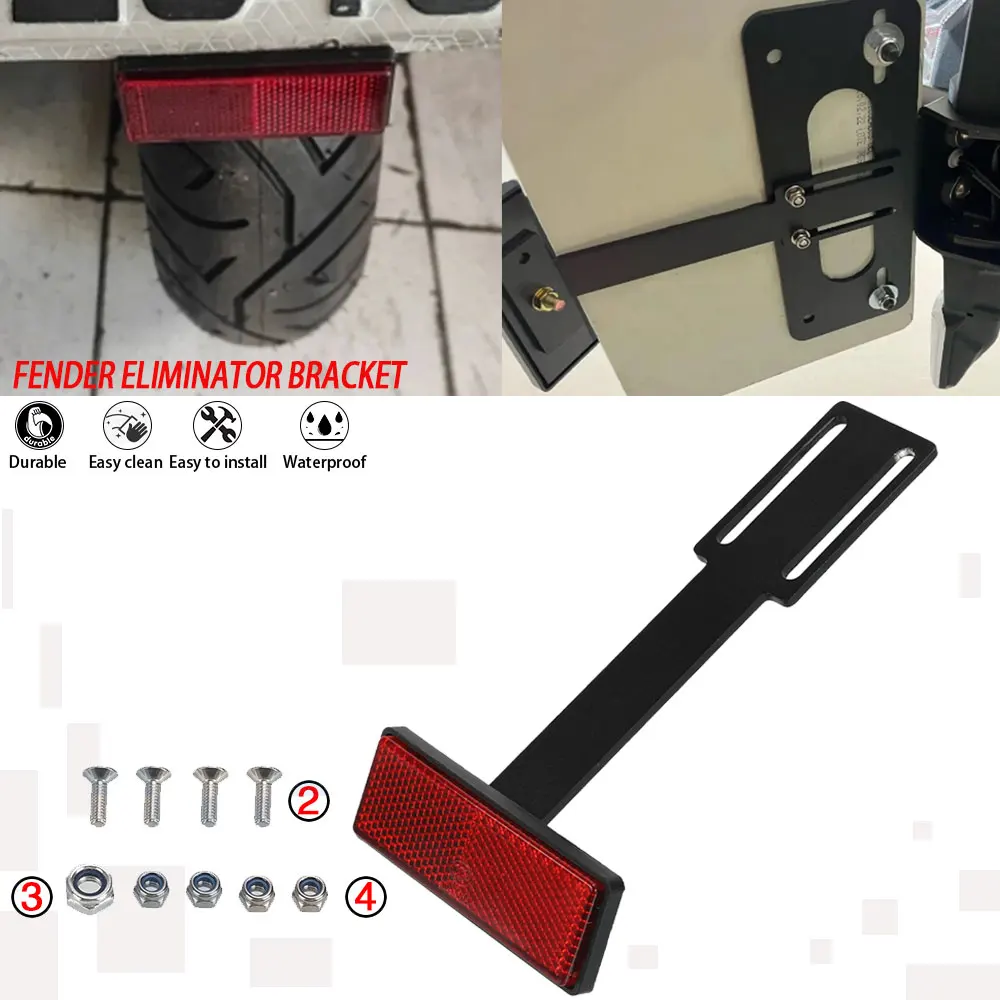 

For Yamaha FZ-1 FZ1-N FZ1-S FZS1000 Fazer fz1 s/n Motorcycles Fender Eliminator License Plate Holder Parts Extend Tail Reflector