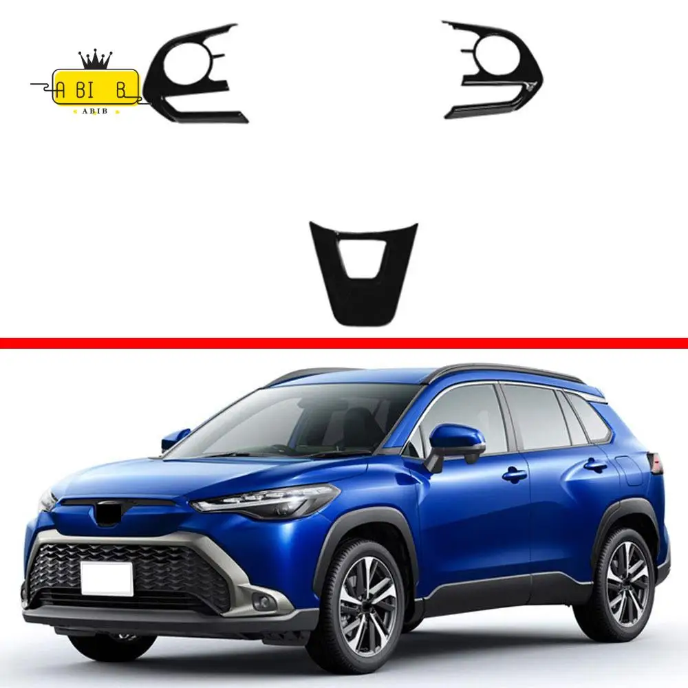 

ABIB-для Toyota Corolla Cross 2020-2022 автомобильная кнопка на руле, накладка на руль, украшение на руль
